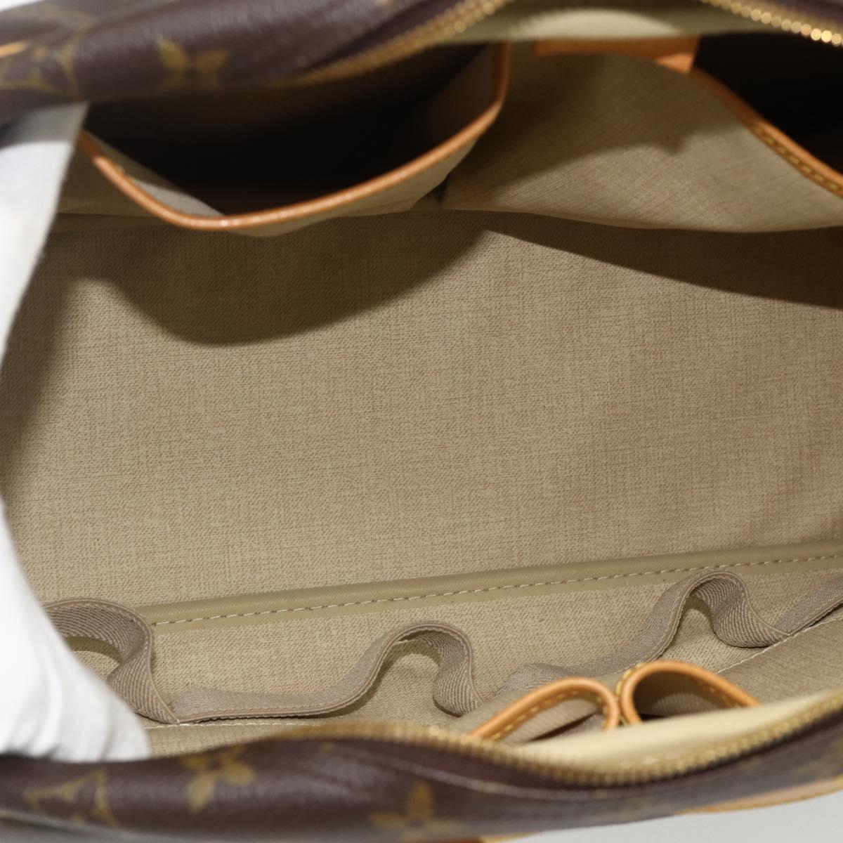 LOUIS VUITTON Monogram Deauville Hand Bag M47270 LV Auth ep14407A