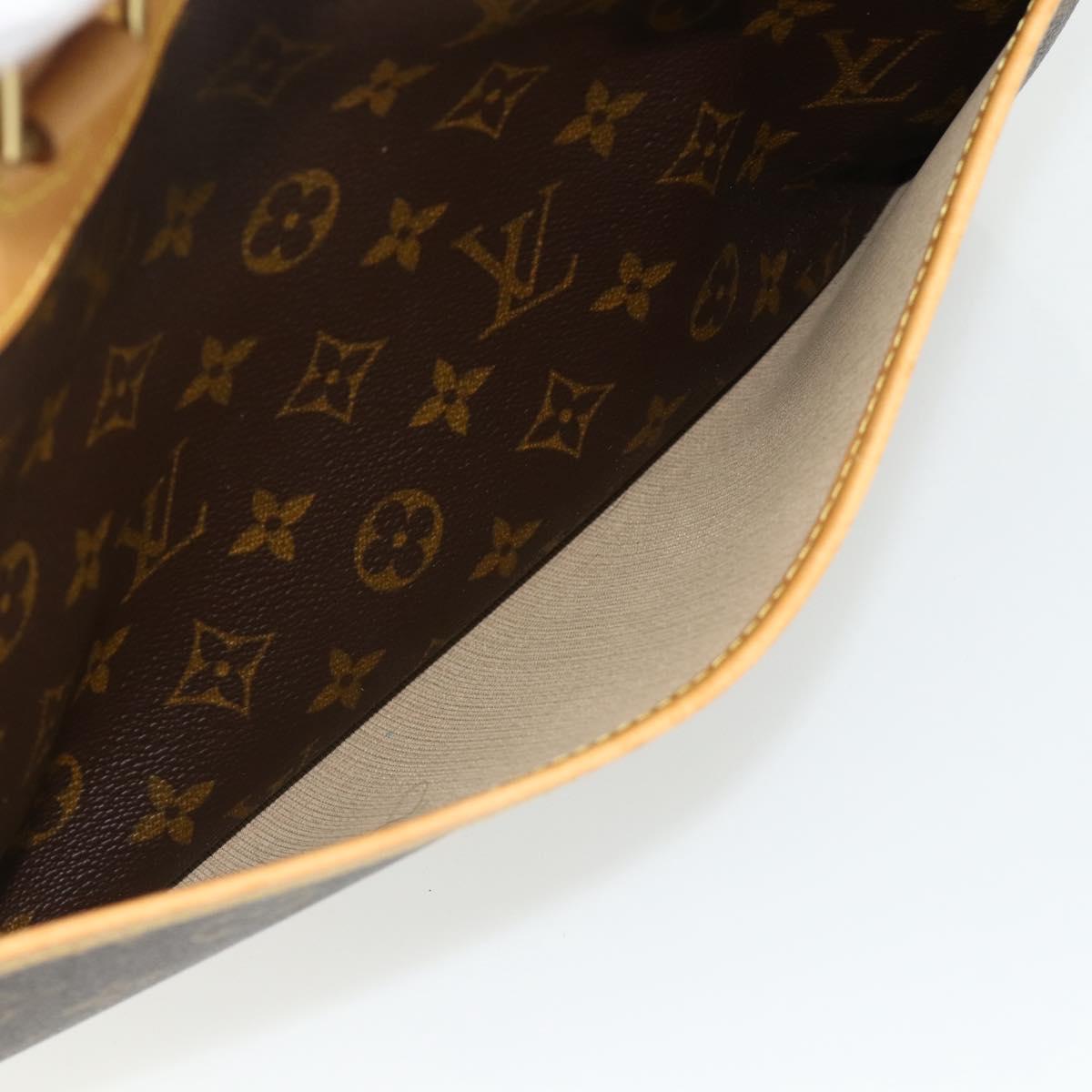 LOUIS VUITTON Monogram Deauville Hand Bag M47270 LV Auth ep14407A