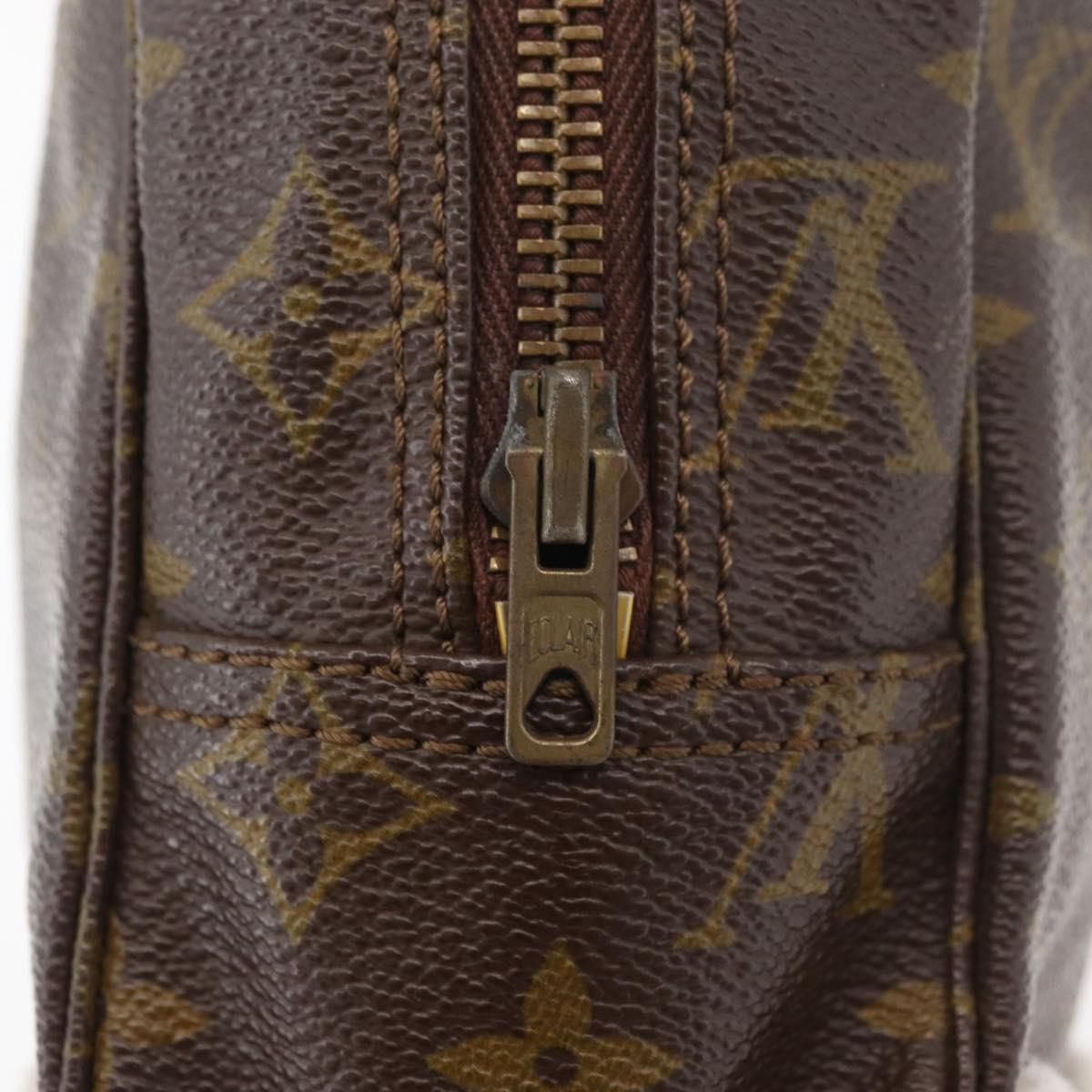 LOUIS VUITTON Monogram Trousse Toilette 28 Clutch Bag M47522 LV Auth ep14433