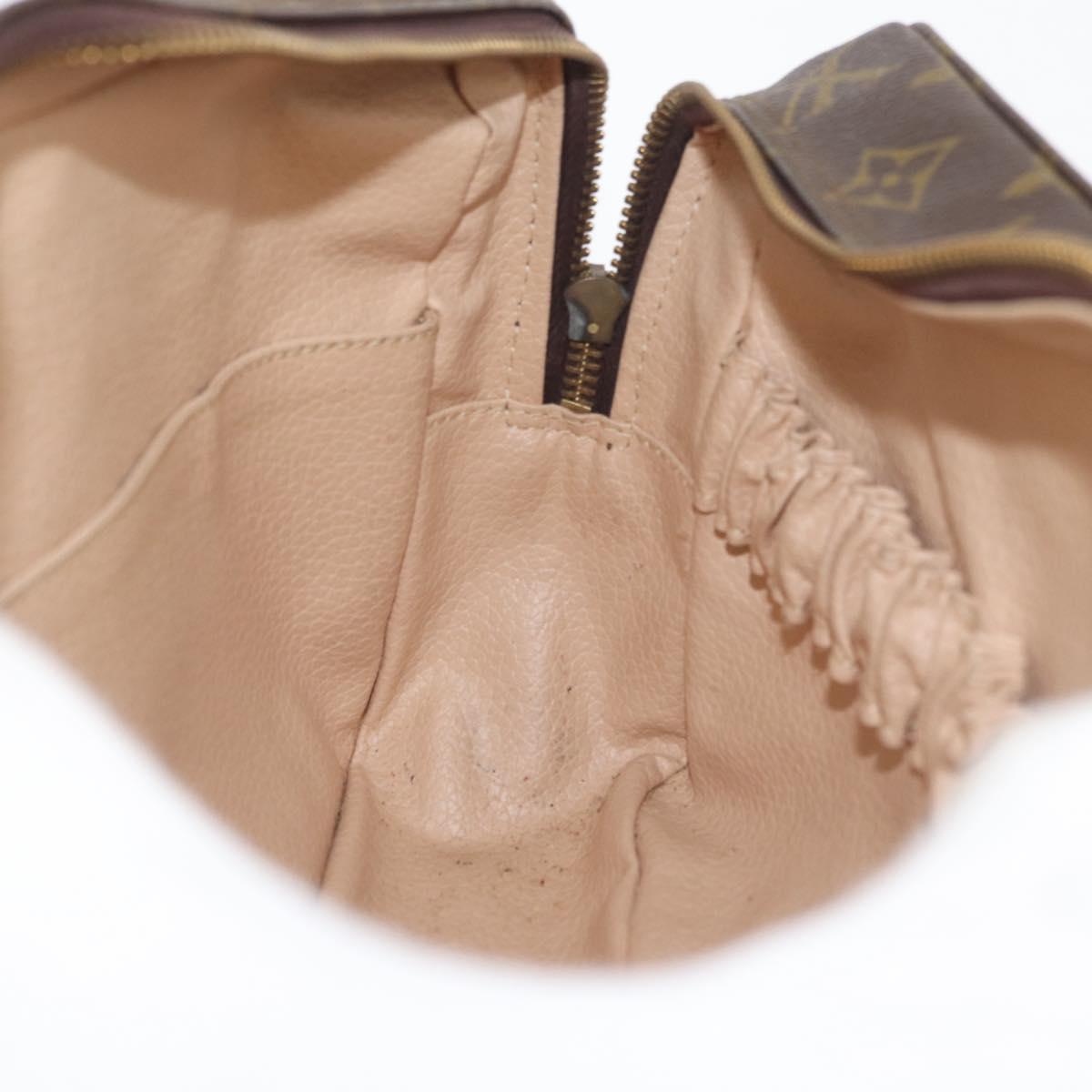 LOUIS VUITTON Monogram Trousse Toilette 28 Clutch Bag M47522 LV Auth ep14433
