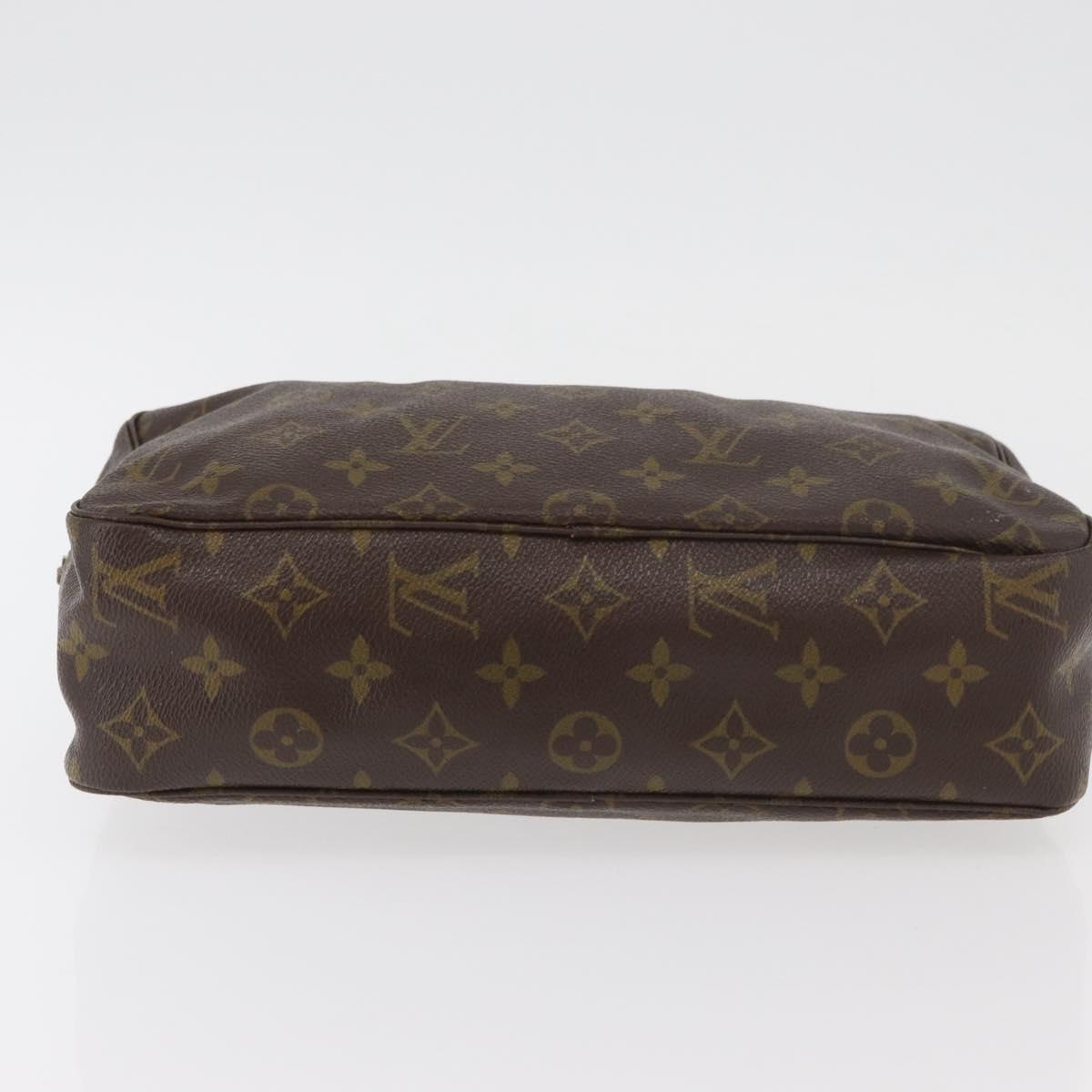 LOUIS VUITTON Monogram Trousse Toilette 28 Clutch Bag M47522 LV Auth ep14433