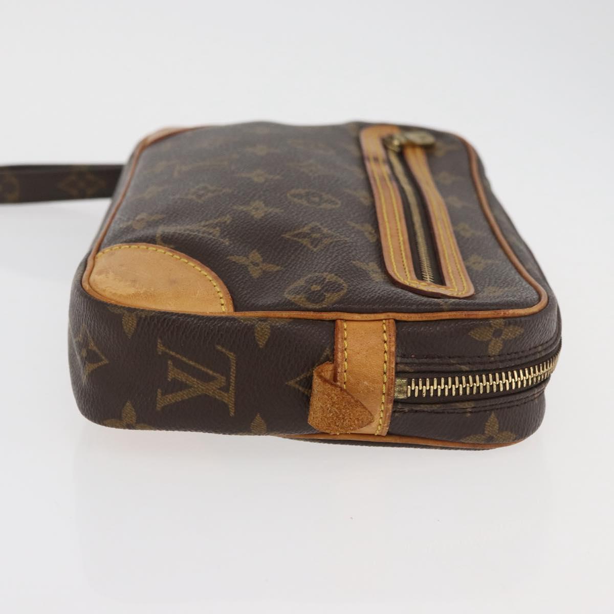 LOUIS VUITTON Monogram Marly Dragonne GM Clutch Bag M51825 LV Auth ep14439