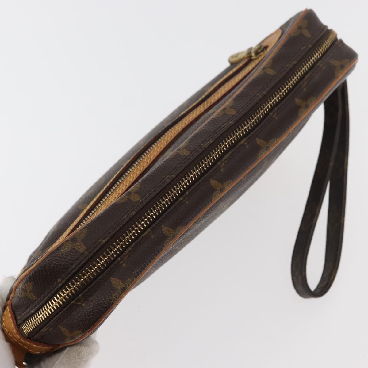 LOUIS VUITTON Monogram Marly Dragonne GM Clutch Bag M51825 LV Auth ep14439