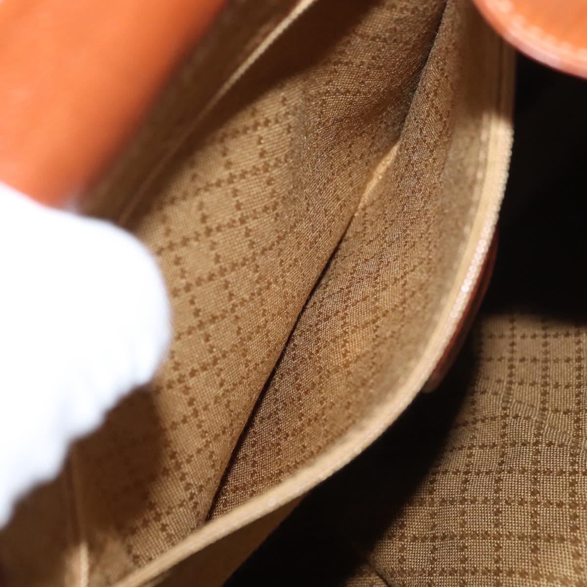 GUCCI Bamboo Backpack Leather Brown Gold 003 2058 0016 Auth ep14447