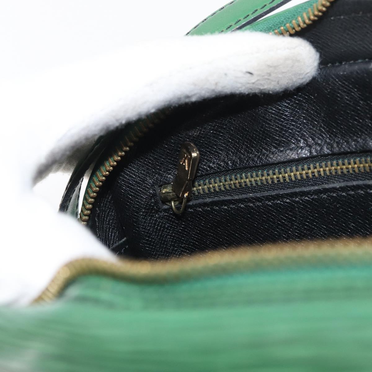 LOUIS VUITTON Epi Jeune Fille MM Shoulder Bag Green M52154 LV Auth ep14448