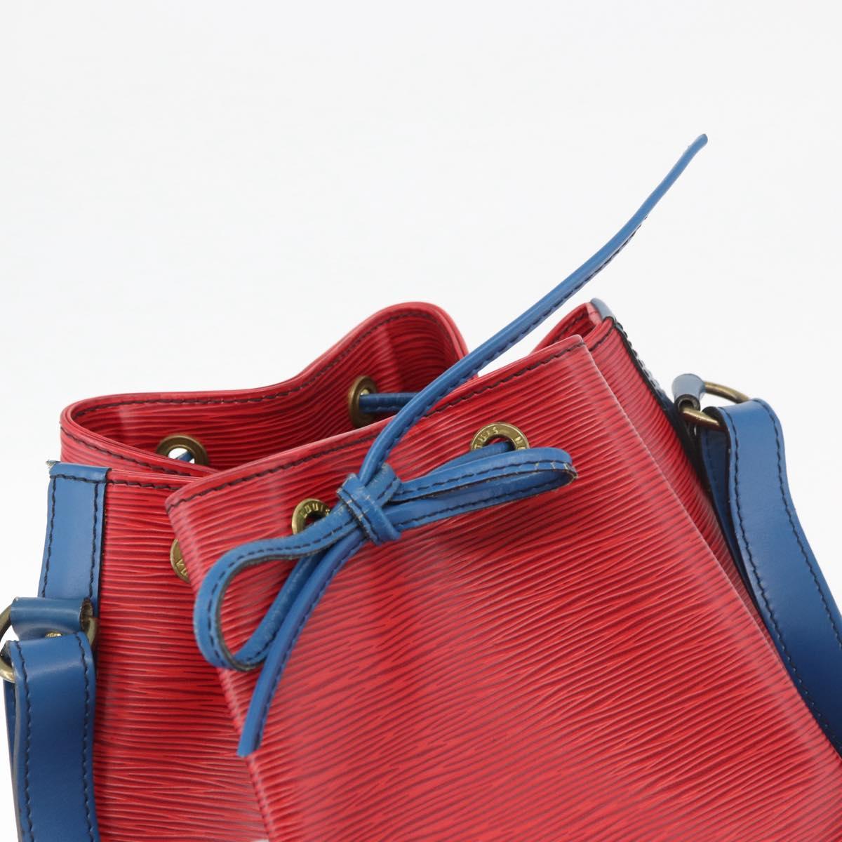 LOUIS VUITTON Epi Noe Shoulder Bag By color Red Blue M44084 LV Auth ep14450A