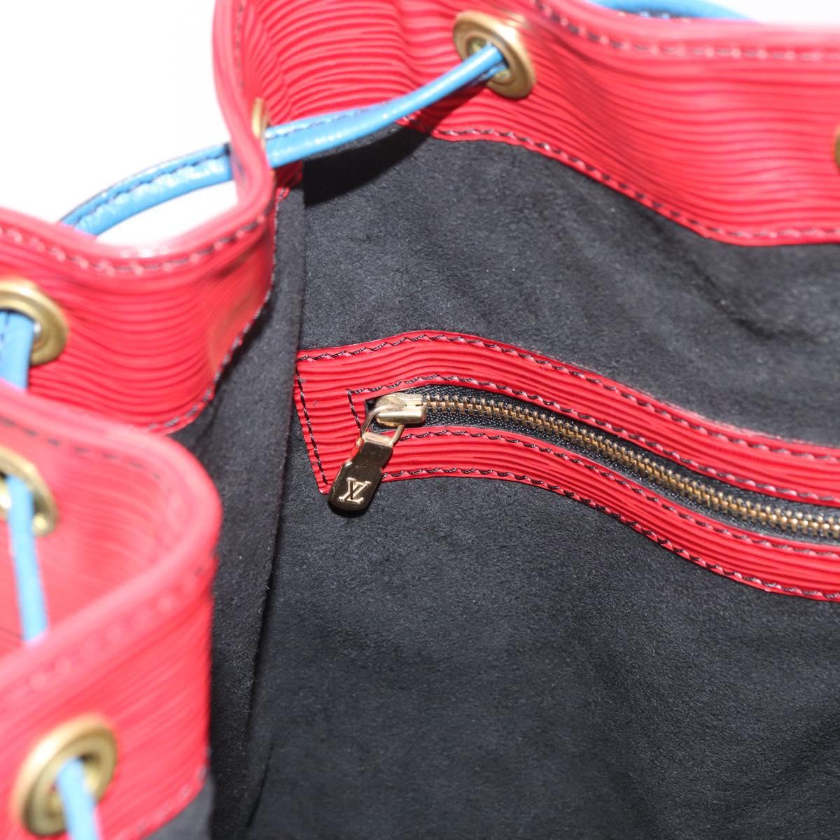 LOUIS VUITTON Epi Noe Shoulder Bag By color Red Blue M44084 LV Auth ep14450A