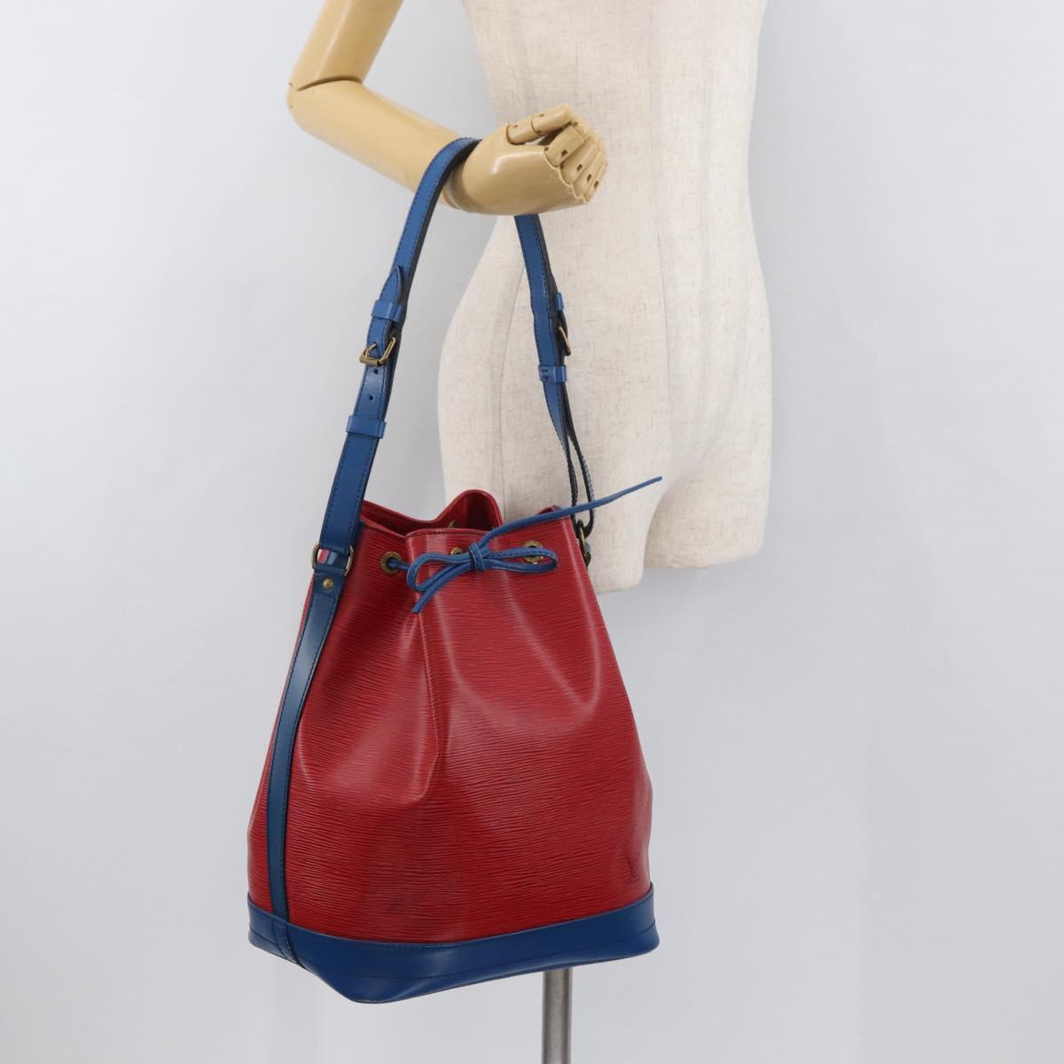 LOUIS VUITTON Epi Noe Shoulder Bag By color Red Blue M44084 LV Auth ep14450A