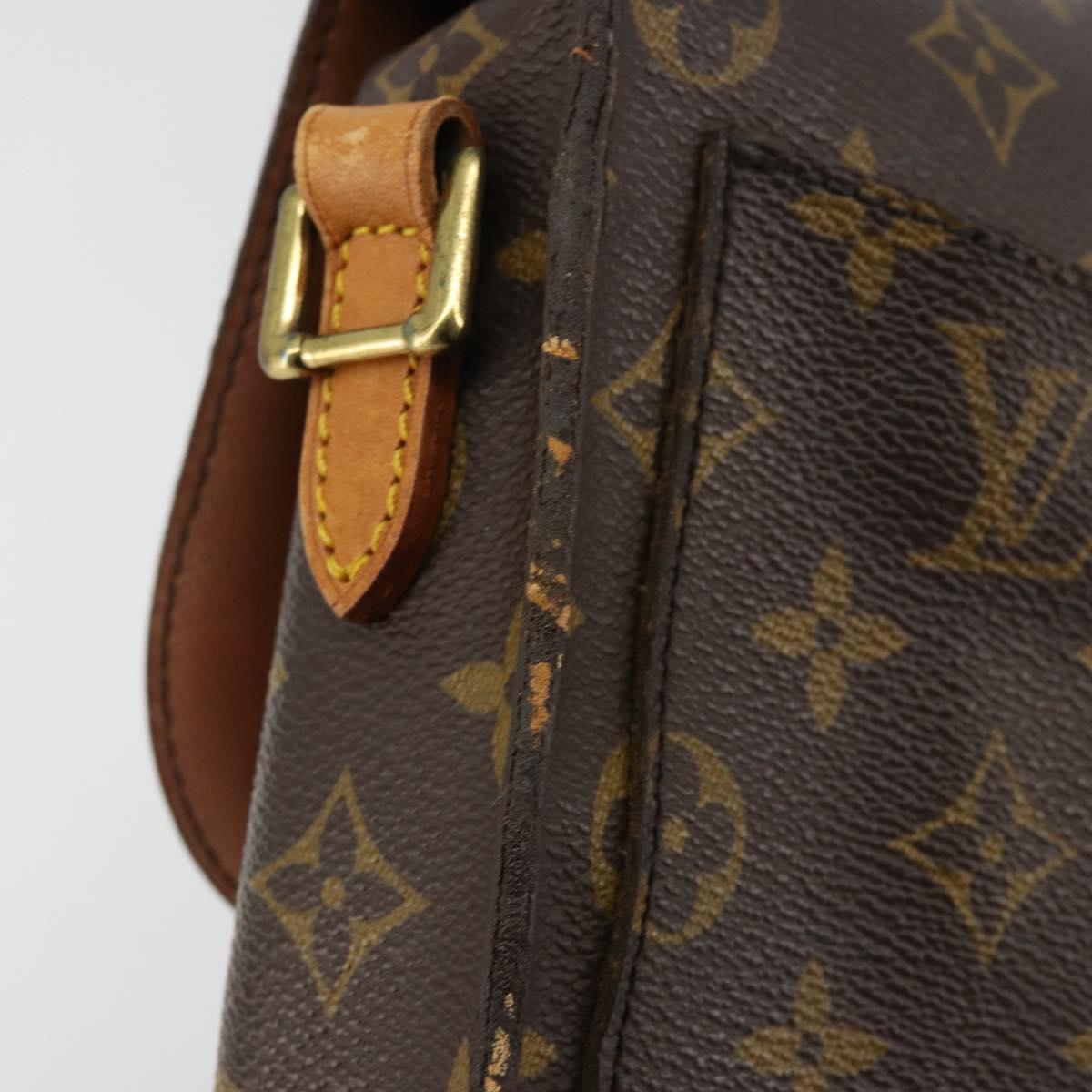 LOUIS VUITTON Monogram Saint Cloud MM Shoulder Bag M51243 LV Auth ep14471