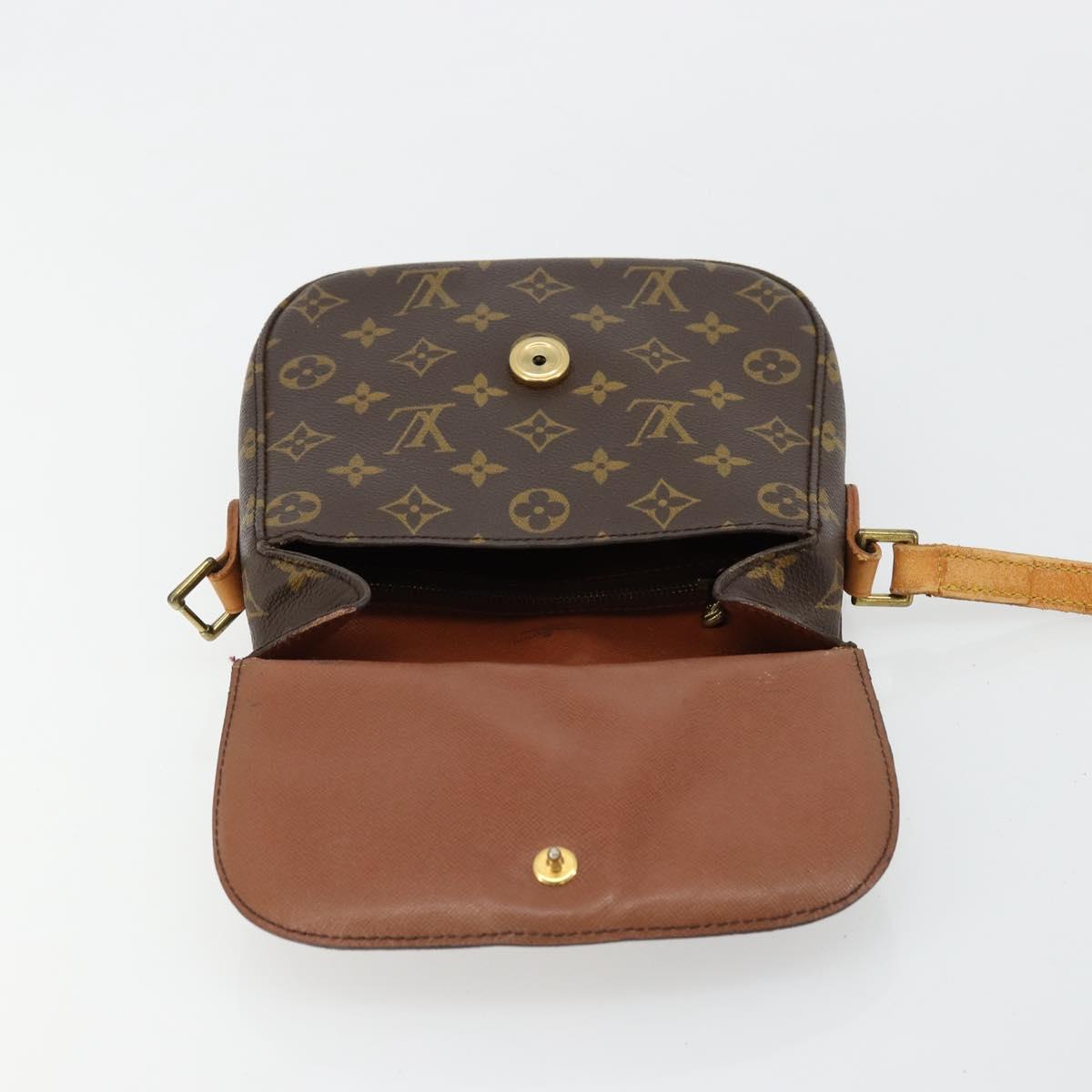 LOUIS VUITTON Monogram Saint Cloud MM Shoulder Bag M51243 LV Auth ep14471