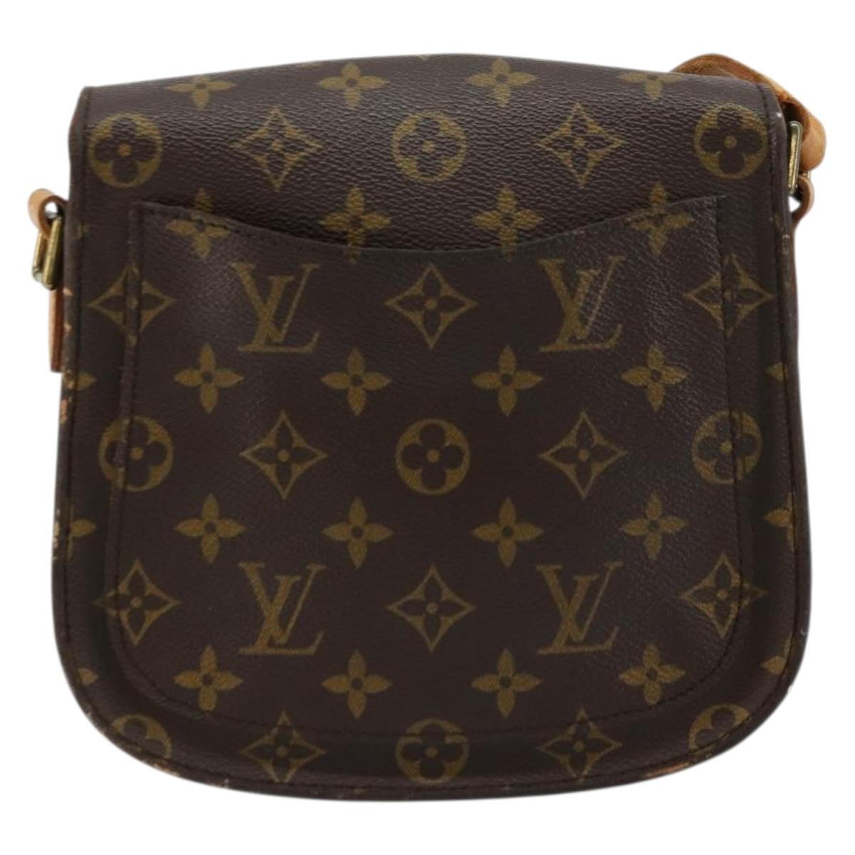 LOUIS VUITTON Monogram Saint Cloud MM Shoulder Bag M51243 LV Auth ep14471