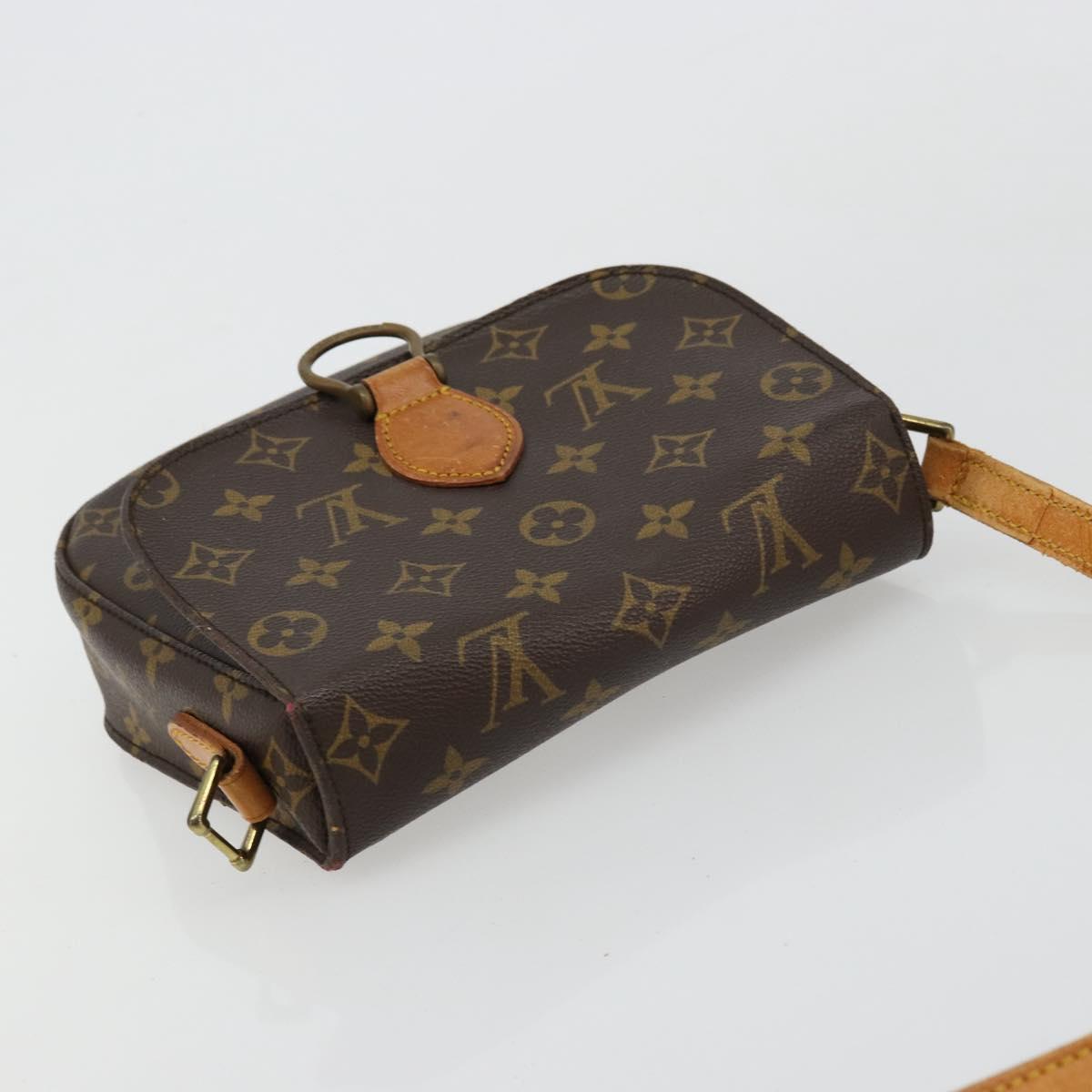 LOUIS VUITTON Monogram Saint Cloud MM Shoulder Bag M51243 LV Auth ep14471