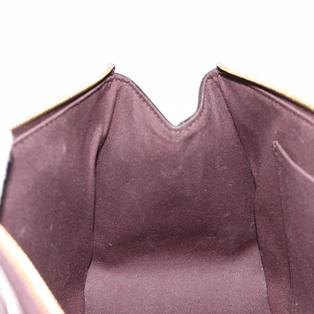LOUIS VUITTON Monogram Vernis Rosewood Avenue Bag Amarante M93510 Auth ep14480V