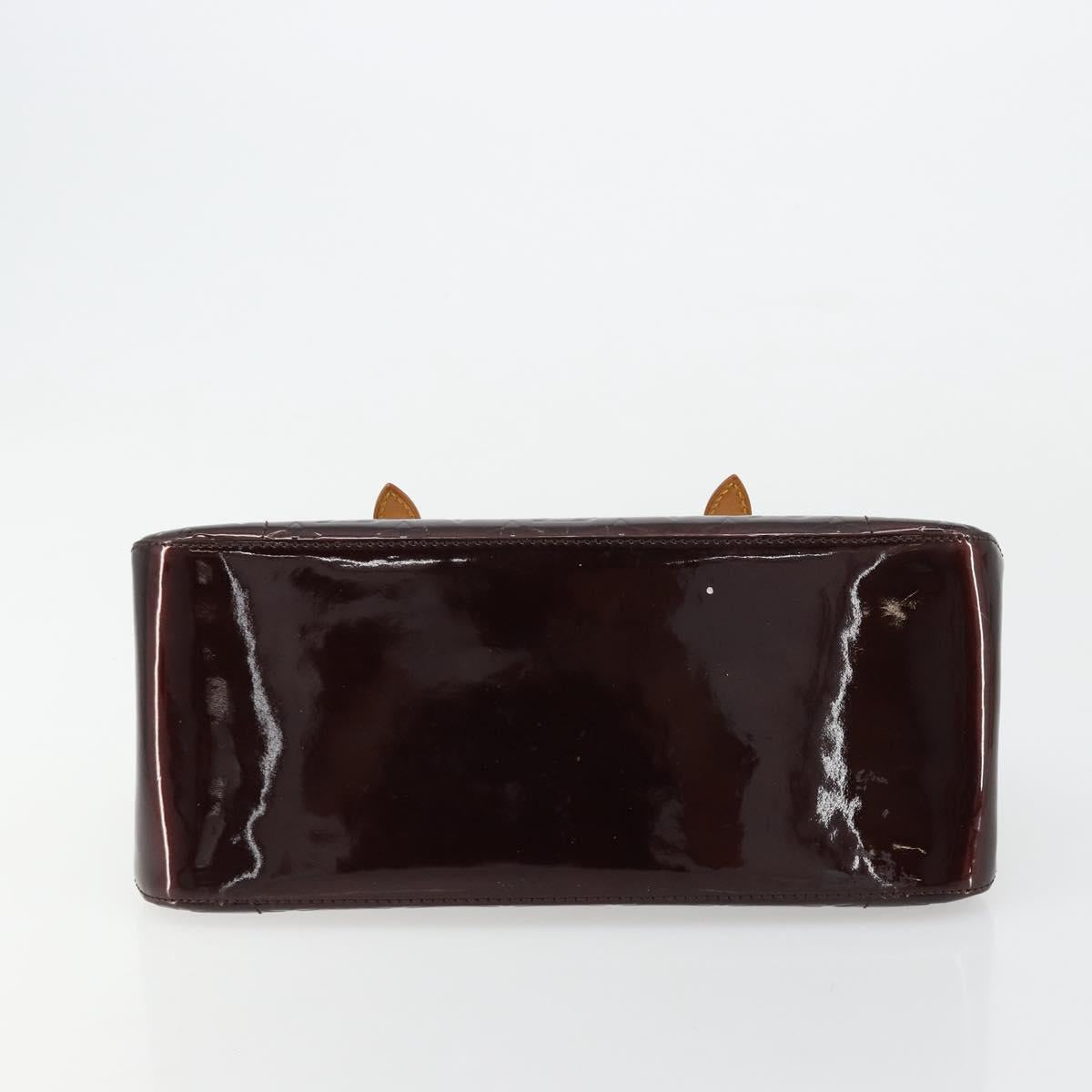 LOUIS VUITTON Monogram Vernis Rosewood Avenue Bag Amarante M93510 Auth ep14480V