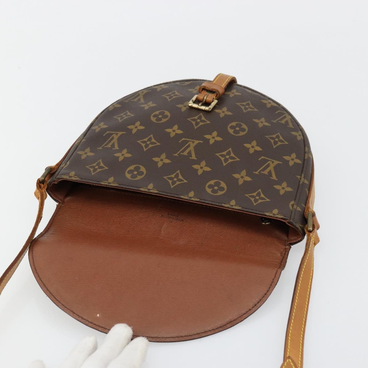 LOUIS VUITTON Monogram Chantilly MM Shoulder Bag M51233 LV Auth ep14488