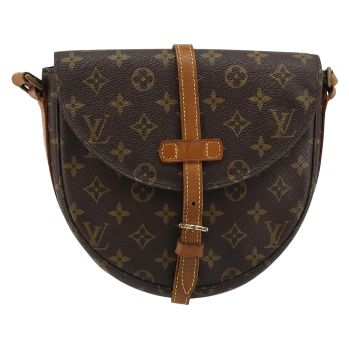 LOUIS VUITTON Monogram Chantilly MM Shoulder Bag M51233 LV Auth ep14488