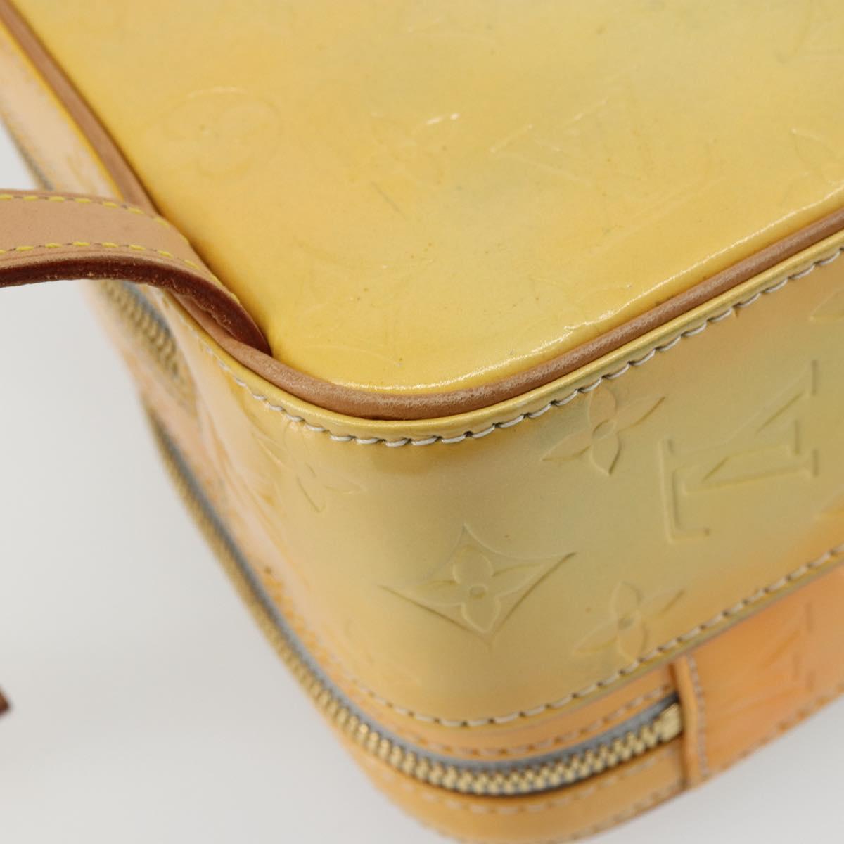 LOUIS VUITTON Monogram Vernis Marley Backpack Gris M91038 LV Auth ep14492