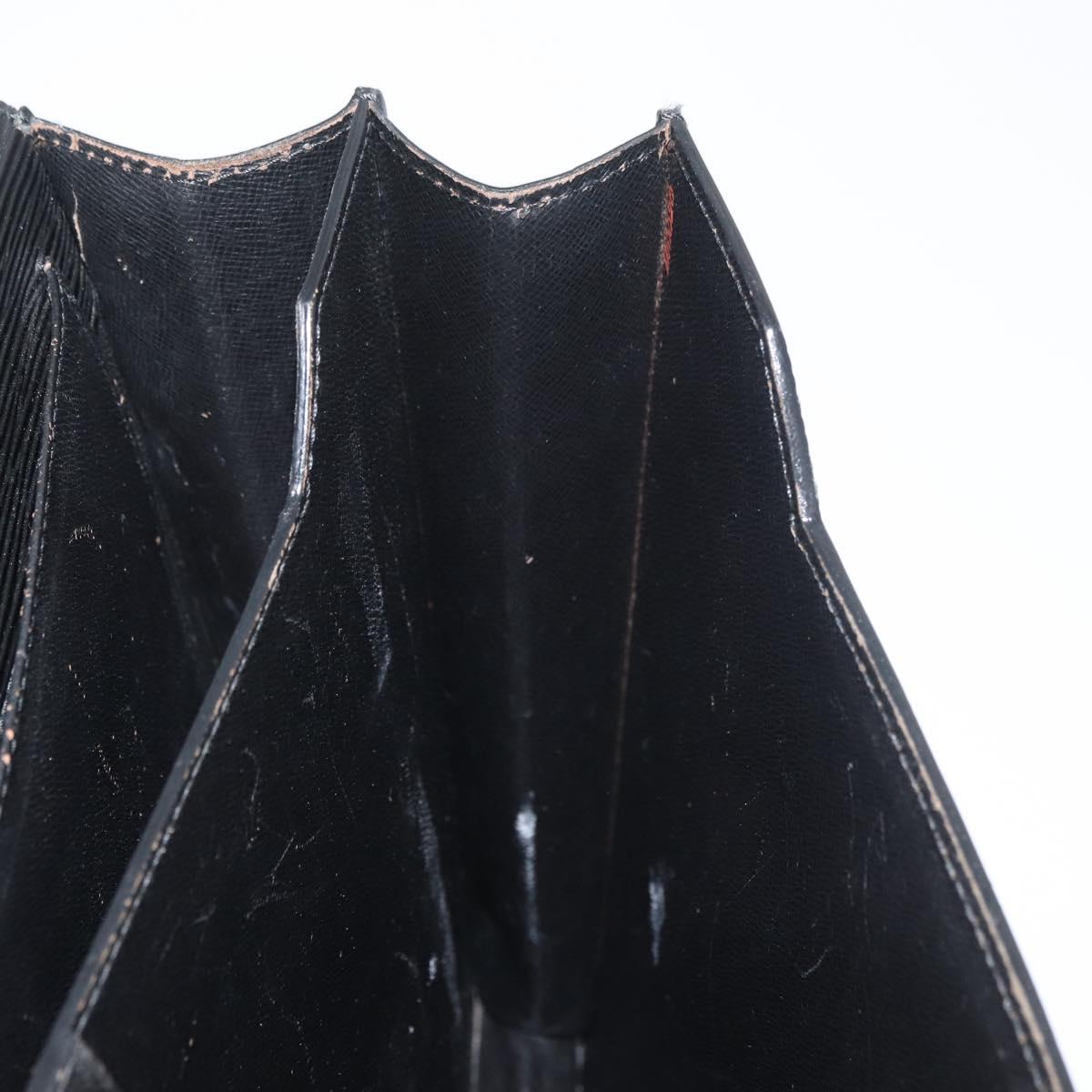 LOUIS VUITTON Epi Serviette Conseiller Business Bag Black M54422 LV Auth ep14499
