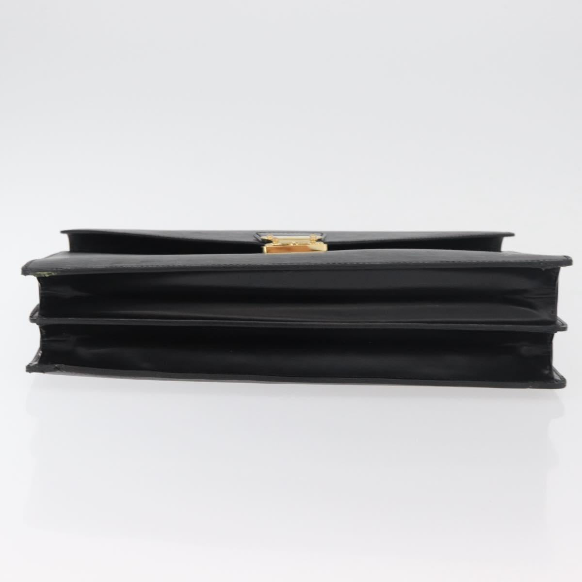 LOUIS VUITTON Epi Serviette Conseiller Business Bag Black M54422 LV Auth ep14499
