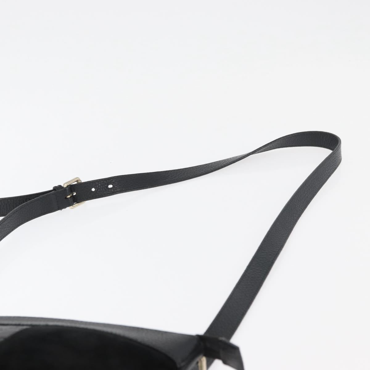 GUCCI GG Canvas Guccissima Bag Leather Suede Outlet Black 272396 Auth ep14504A