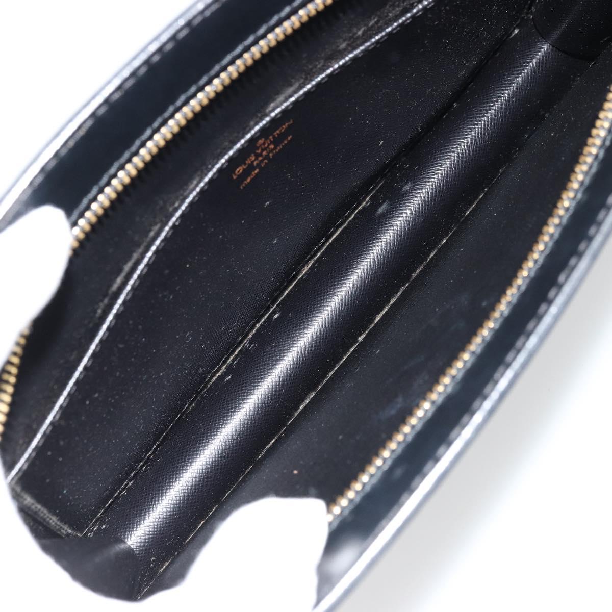 LOUIS VUITTON Epi Pochette Homme Clutch Bag Black M52522 LV Auth ep14507