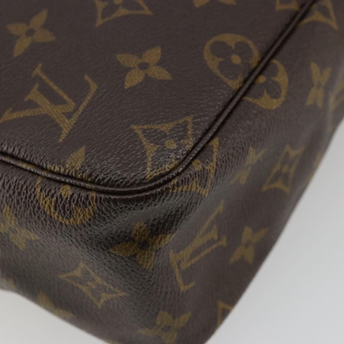 LOUIS VUITTON Monogram Trousse Toilette 28 Clutch Bag M47522 LV Auth ep14521