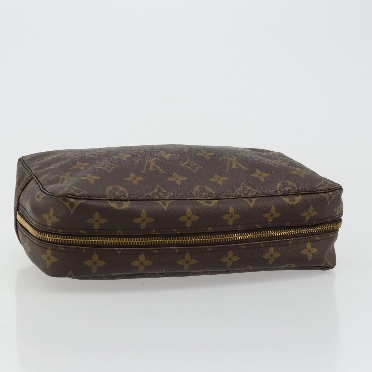 LOUIS VUITTON Monogram Trousse Toilette 28 Clutch Bag M47522 LV Auth ep14521