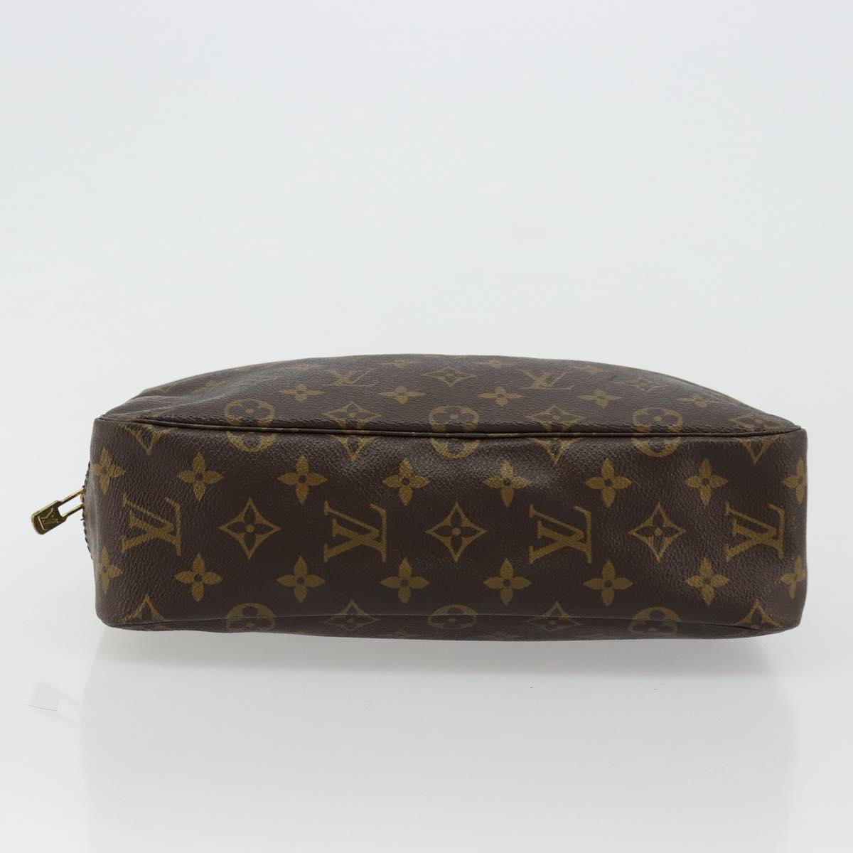 LOUIS VUITTON Monogram Trousse Toilette 28 Clutch Bag M47522 LV Auth ep14521