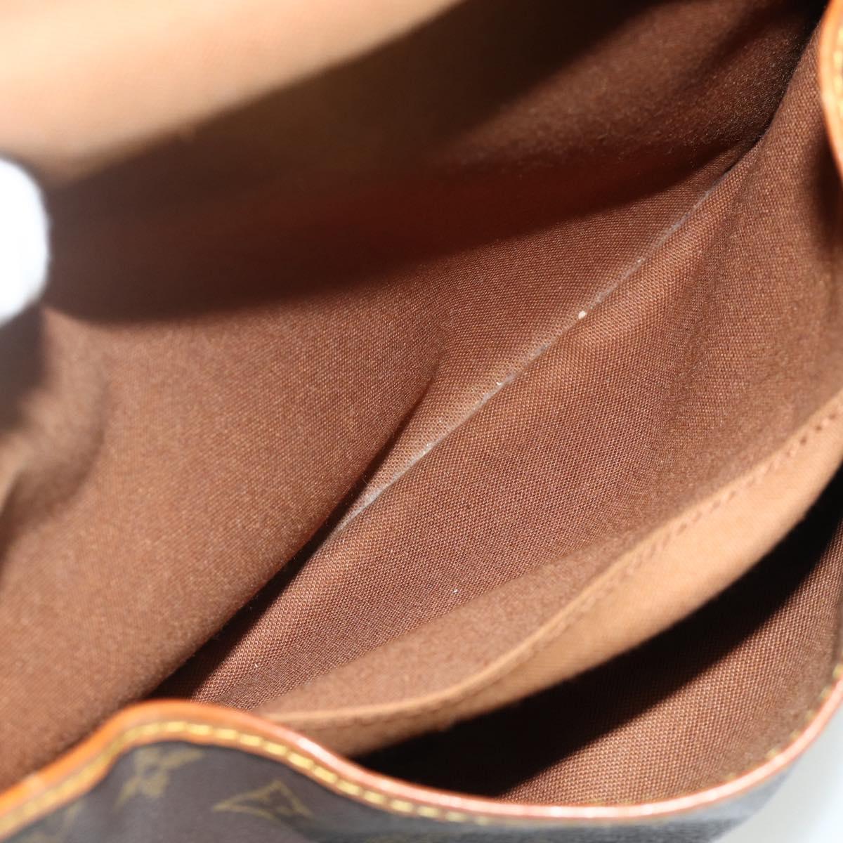 LOUIS VUITTON Monogram Saumur 30 Shoulder Bag M42256 LV Auth ep14523
