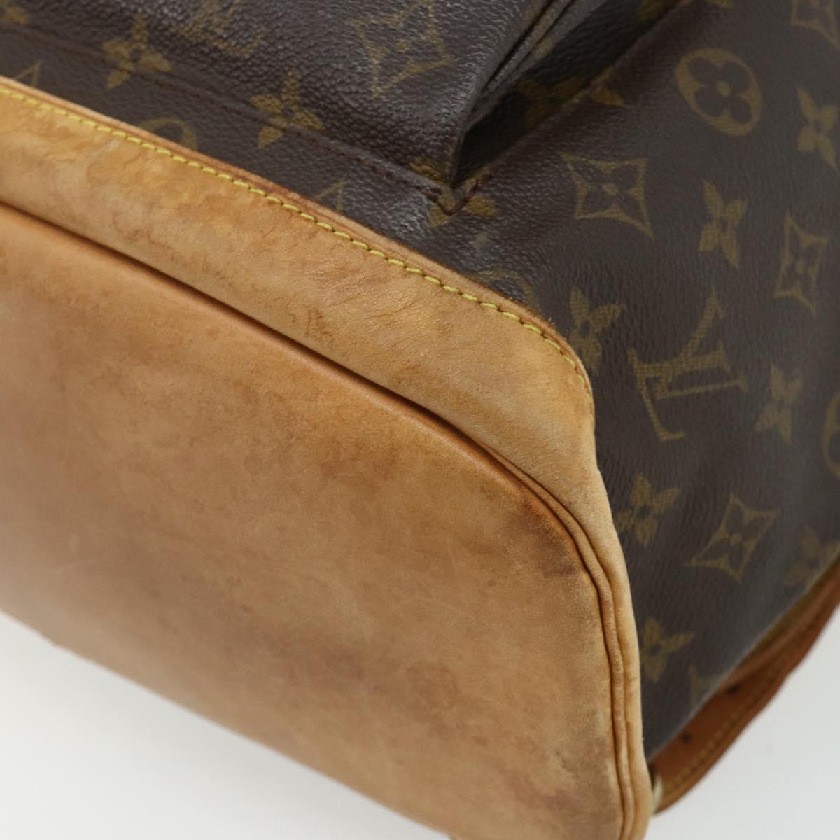 LOUIS VUITTON Monogram Montsouris GM Backpack M51135 LV Auth ep14541