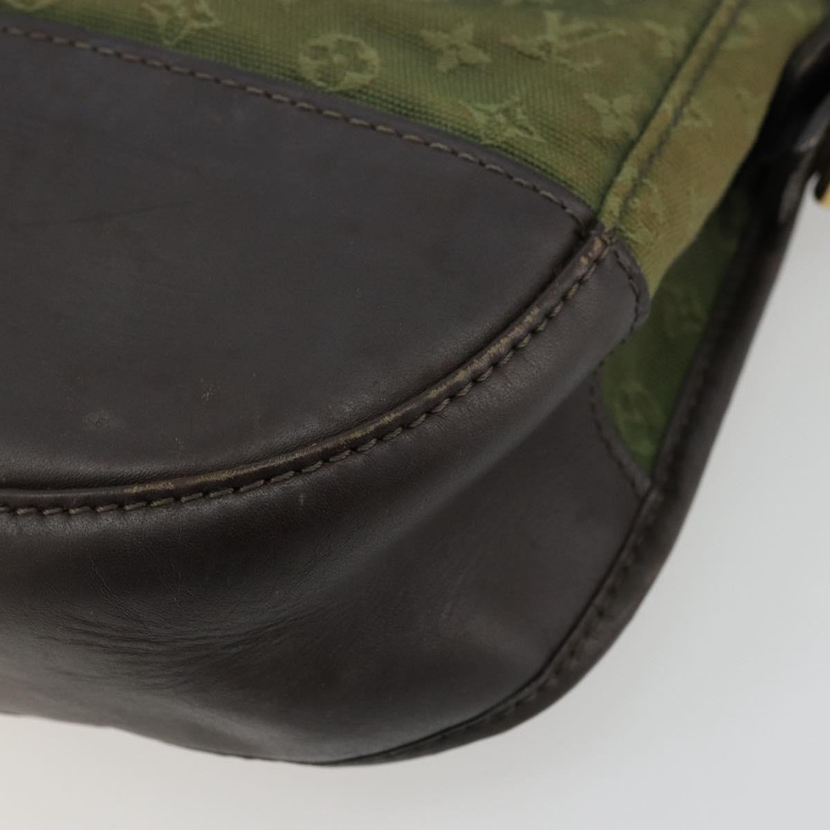 LOUIS VUITTON Monogram Mini Belanger Shoulder Bag TST Khaki M92673 Auth ep14547