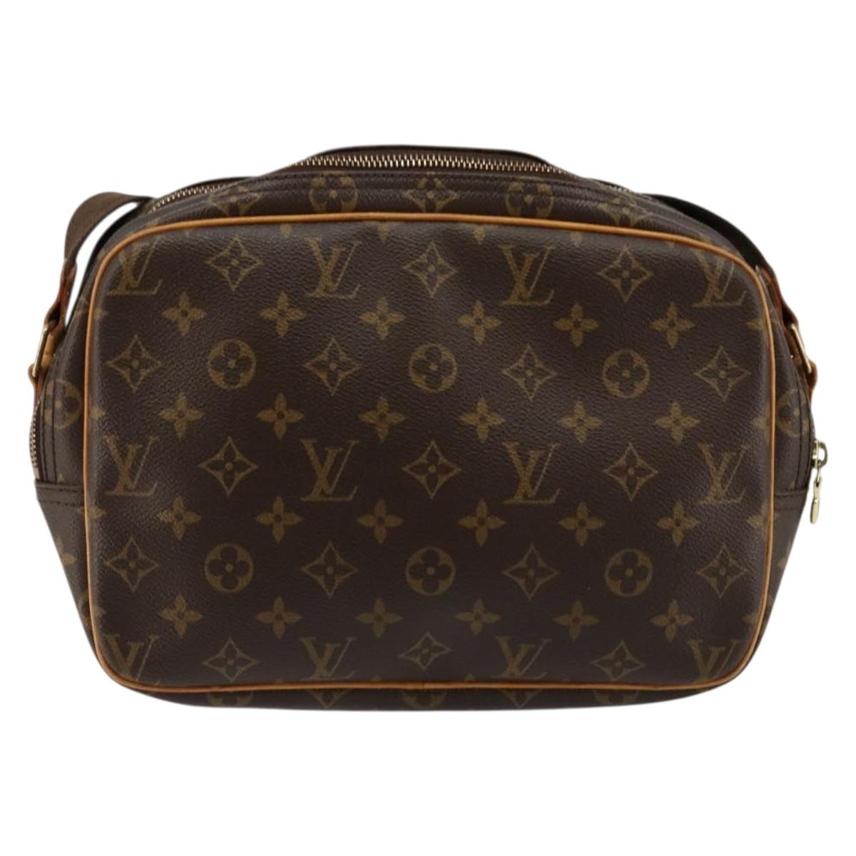 LOUIS VUITTON Monogram Reporter PM Shoulder Bag M45254 LV Auth ep14565