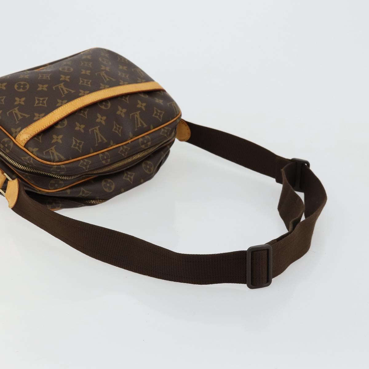 LOUIS VUITTON Monogram Reporter PM Shoulder Bag M45254 LV Auth ep14565