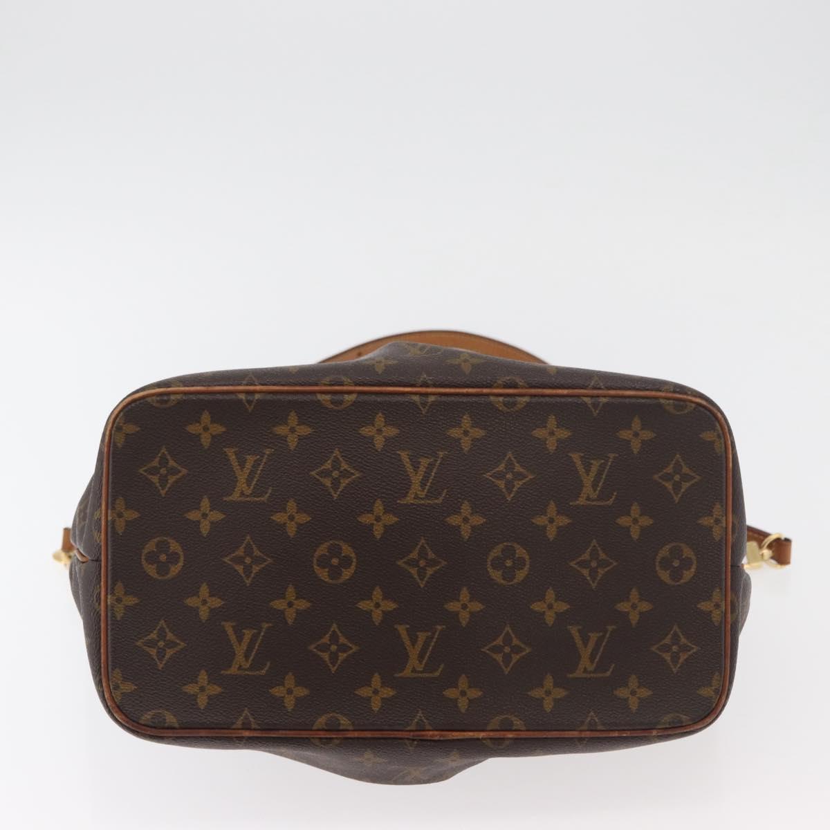 LOUIS VUITTON Monogram Palermo PM Tote Bag M40145 LV Auth ep14576A