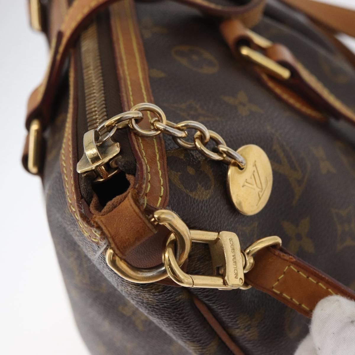 LOUIS VUITTON Monogram Palermo PM Tote Bag M40145 LV Auth ep14576A