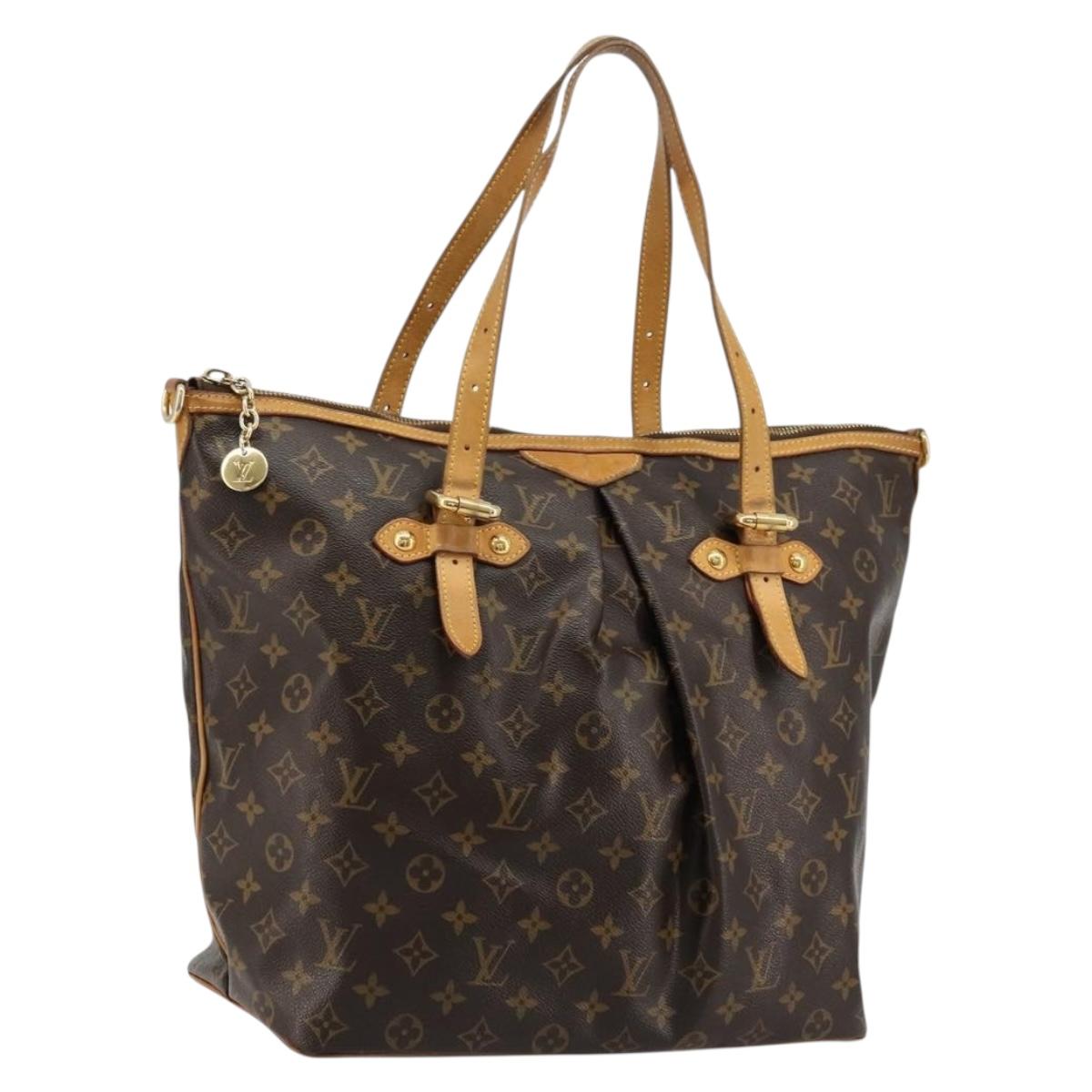 LOUIS VUITTON Monogram Palermo GM Tote Bag M40146 LV Auth ep14586