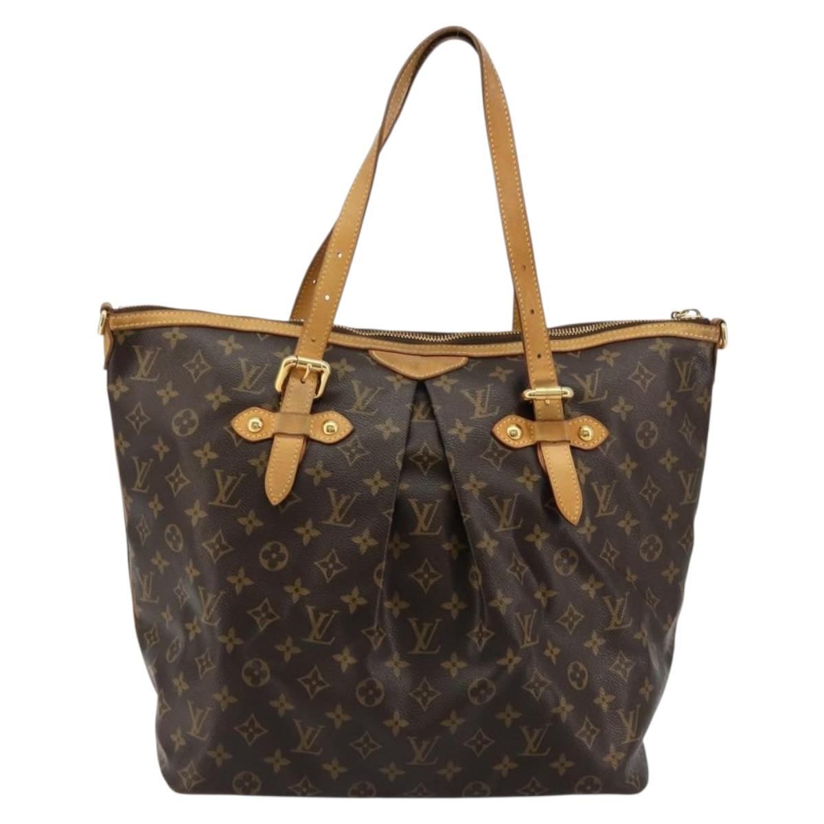 LOUIS VUITTON Monogram Palermo GM Tote Bag M40146 LV Auth ep14586