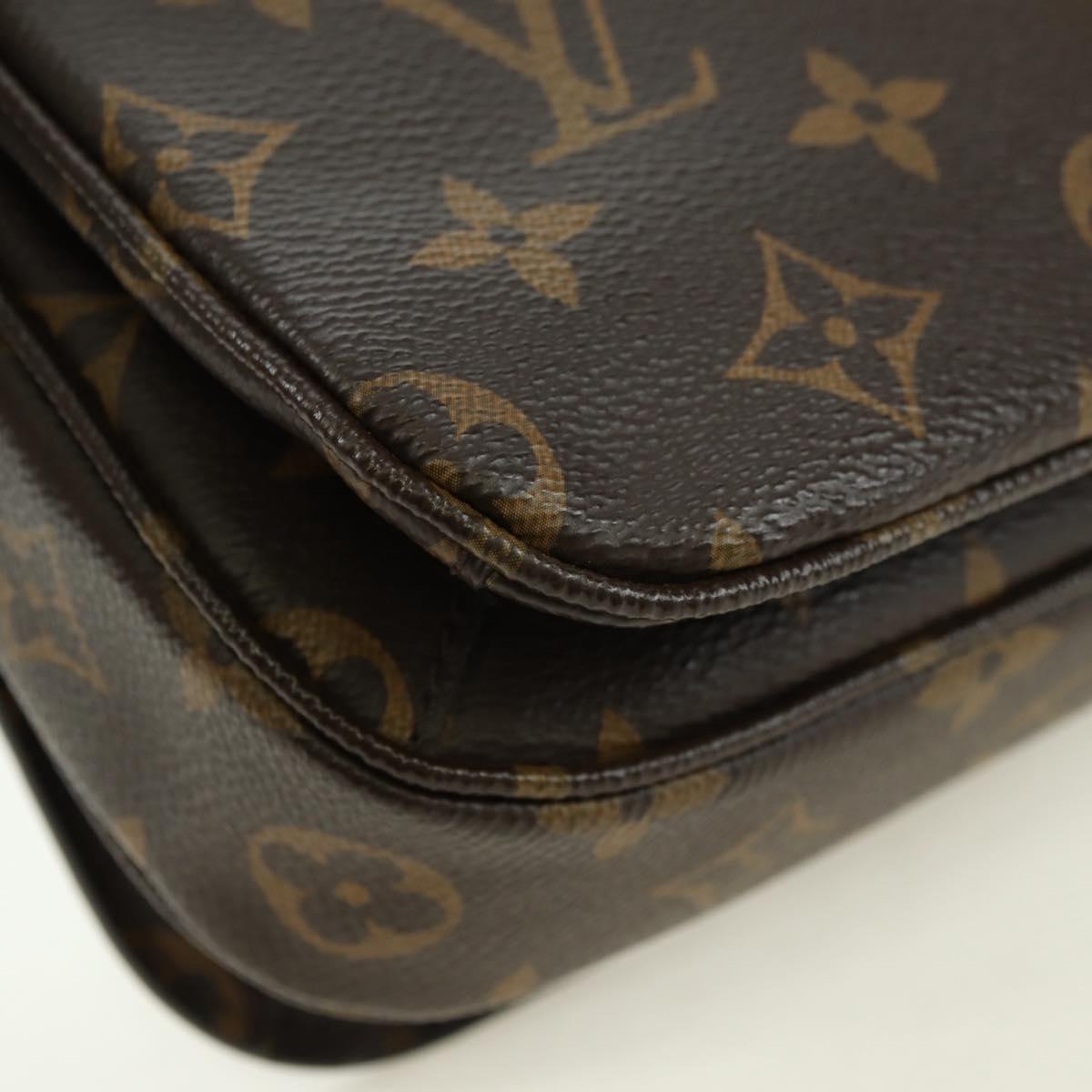 LOUIS VUITTON Monogram Pochette Metis MM Hand Bag 2way M44875 LV Auth ep14589V