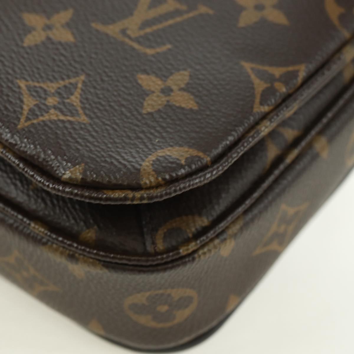 LOUIS VUITTON Monogram Pochette Metis MM Hand Bag 2way M44875 LV Auth ep14589V
