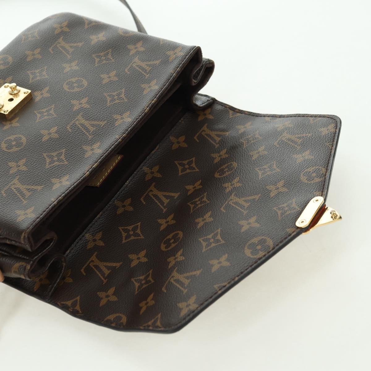 LOUIS VUITTON Monogram Pochette Metis MM Hand Bag 2way M44875 LV Auth ep14589V