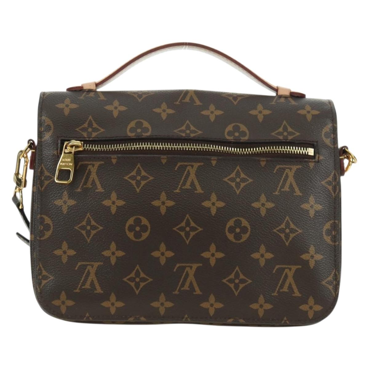 LOUIS VUITTON Monogram Pochette Metis MM Hand Bag 2way M44875 LV Auth ep14589V