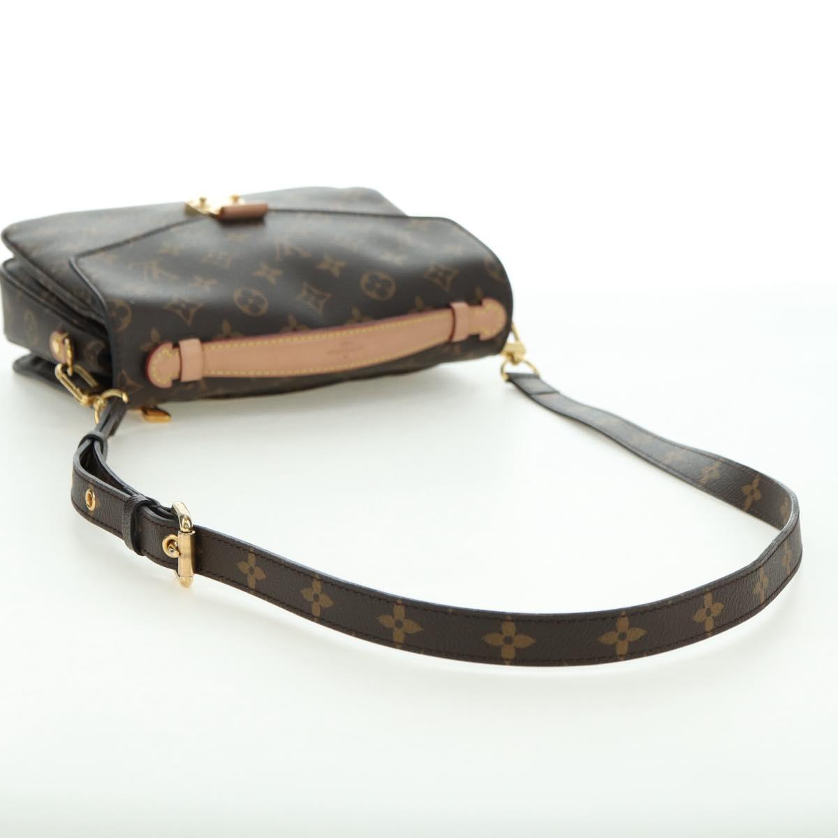 LOUIS VUITTON Monogram Pochette Metis MM Hand Bag 2way M44875 LV Auth ep14589V