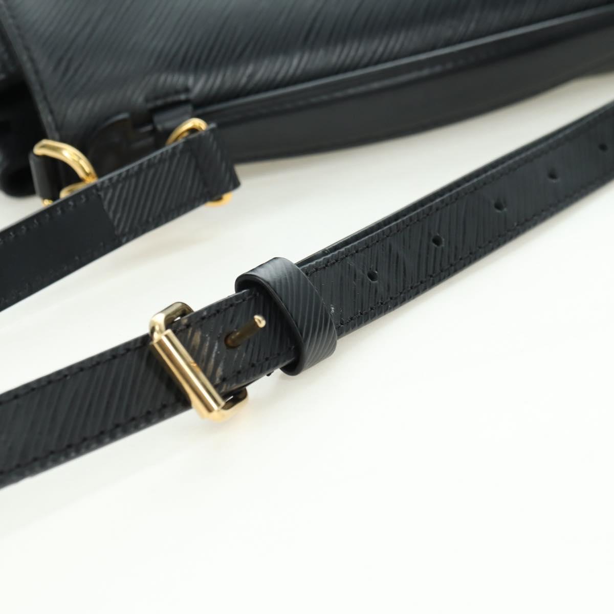 LOUIS VUITTON Epi Vocadol Shoulder Bag Black M53339 LV Auth ep14593V