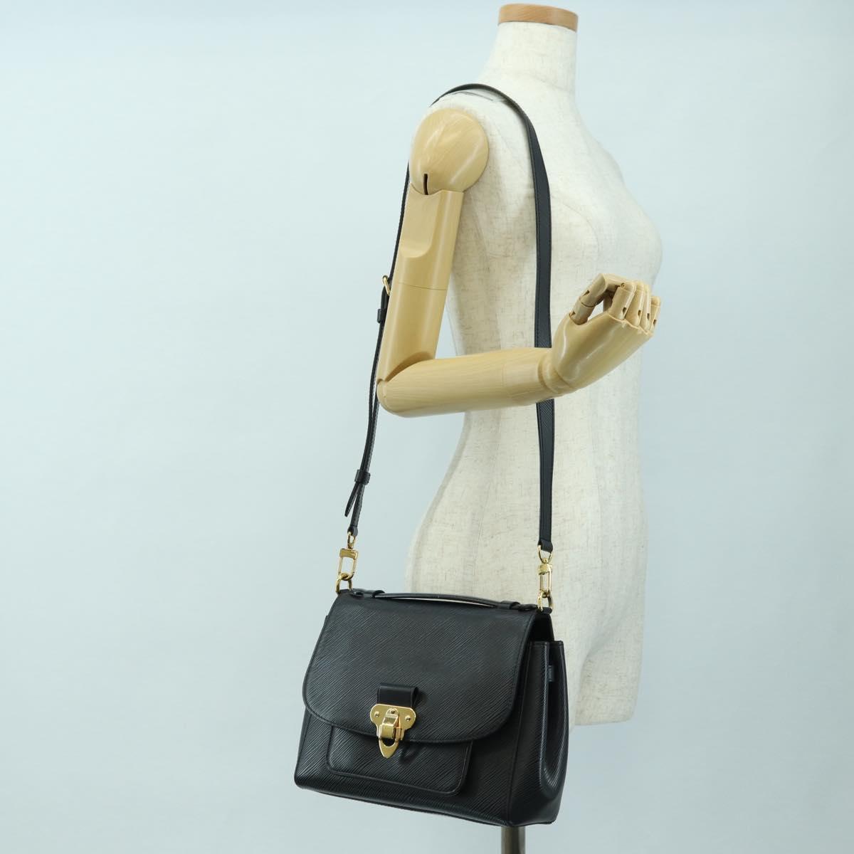 LOUIS VUITTON Epi Vocadol Shoulder Bag Black M53339 LV Auth ep14593V