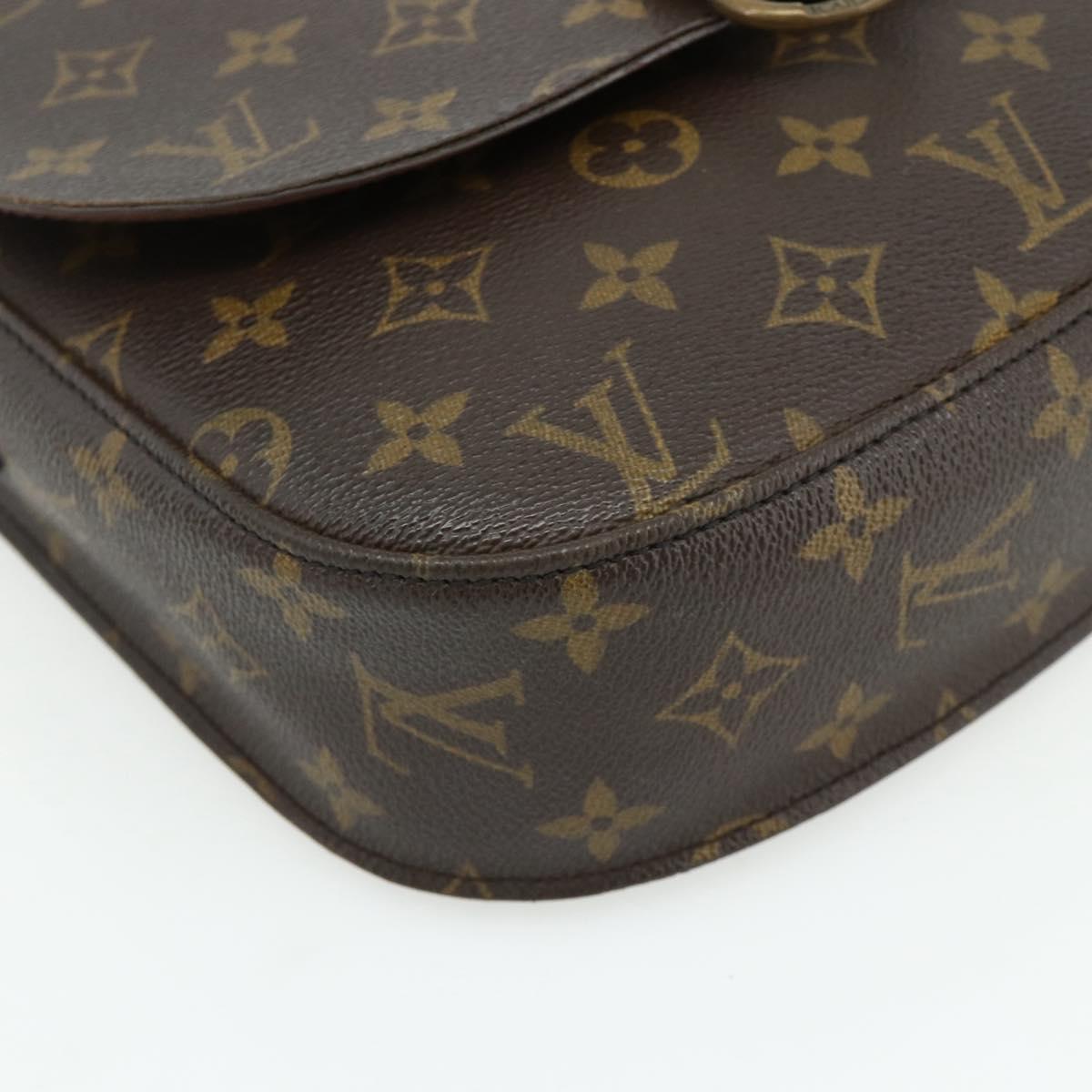 LOUIS VUITTON Monogram Saint Cloud GM Shoulder Bag M51242 LV Auth ep14600