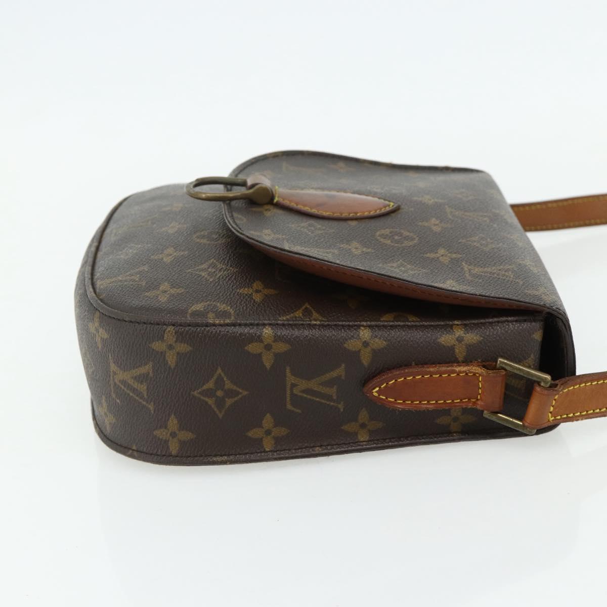 LOUIS VUITTON Monogram Saint Cloud GM Shoulder Bag M51242 LV Auth ep14600