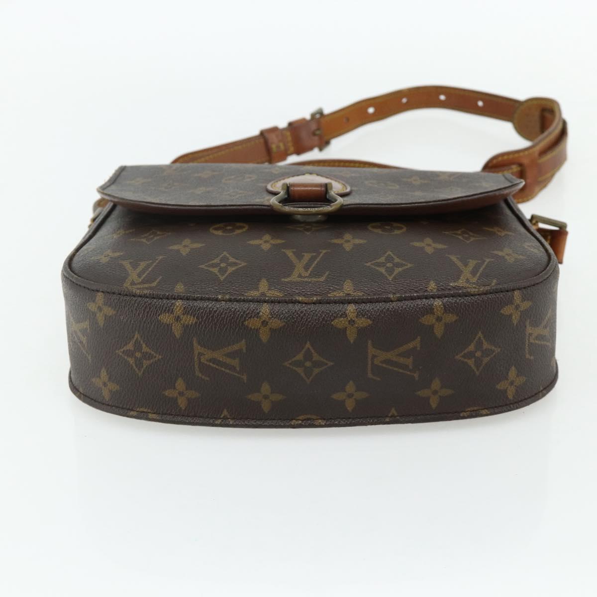 LOUIS VUITTON Monogram Saint Cloud GM Shoulder Bag M51242 LV Auth ep14600