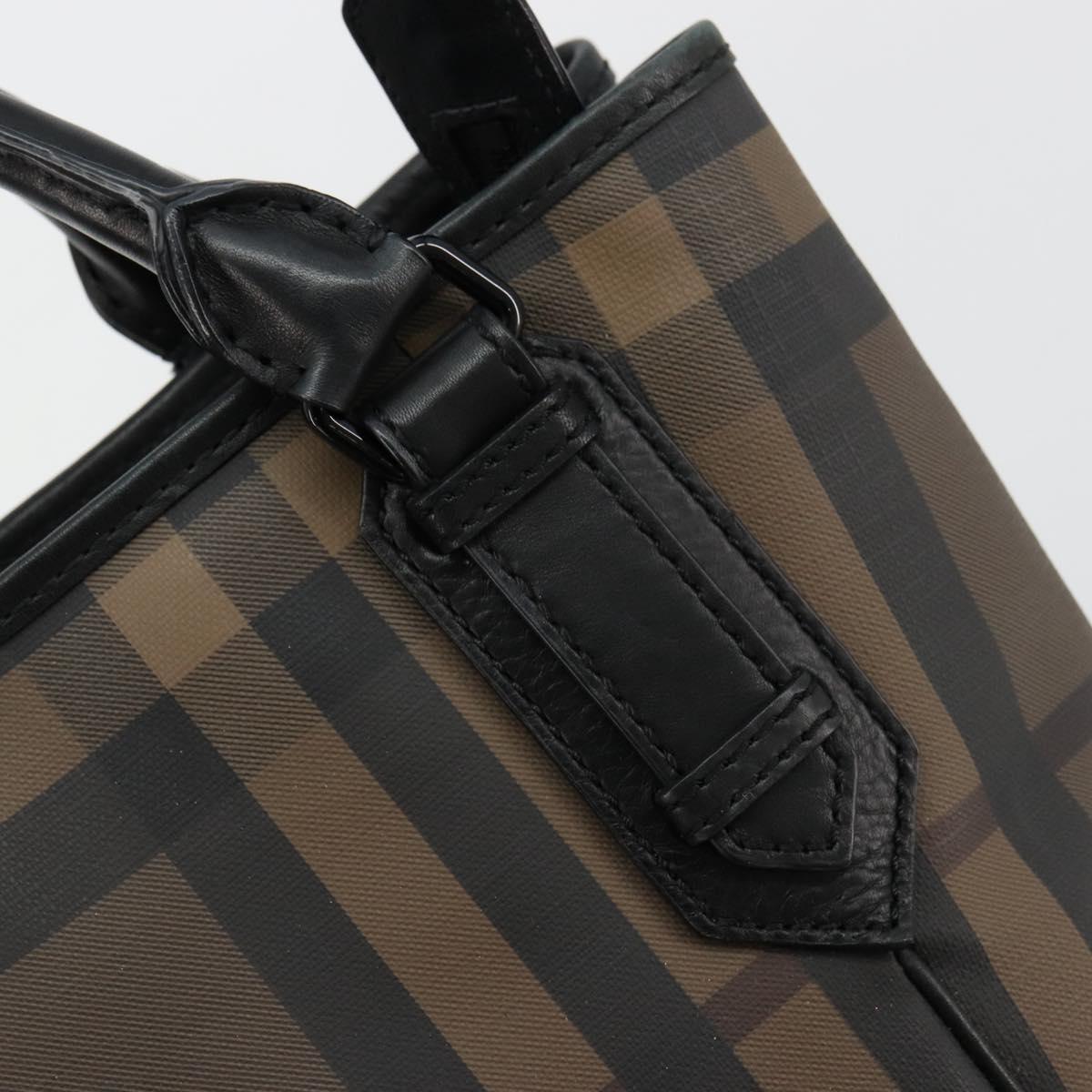 BURBERRY Nova Check Tote Bag PVC Beige Auth ep14617