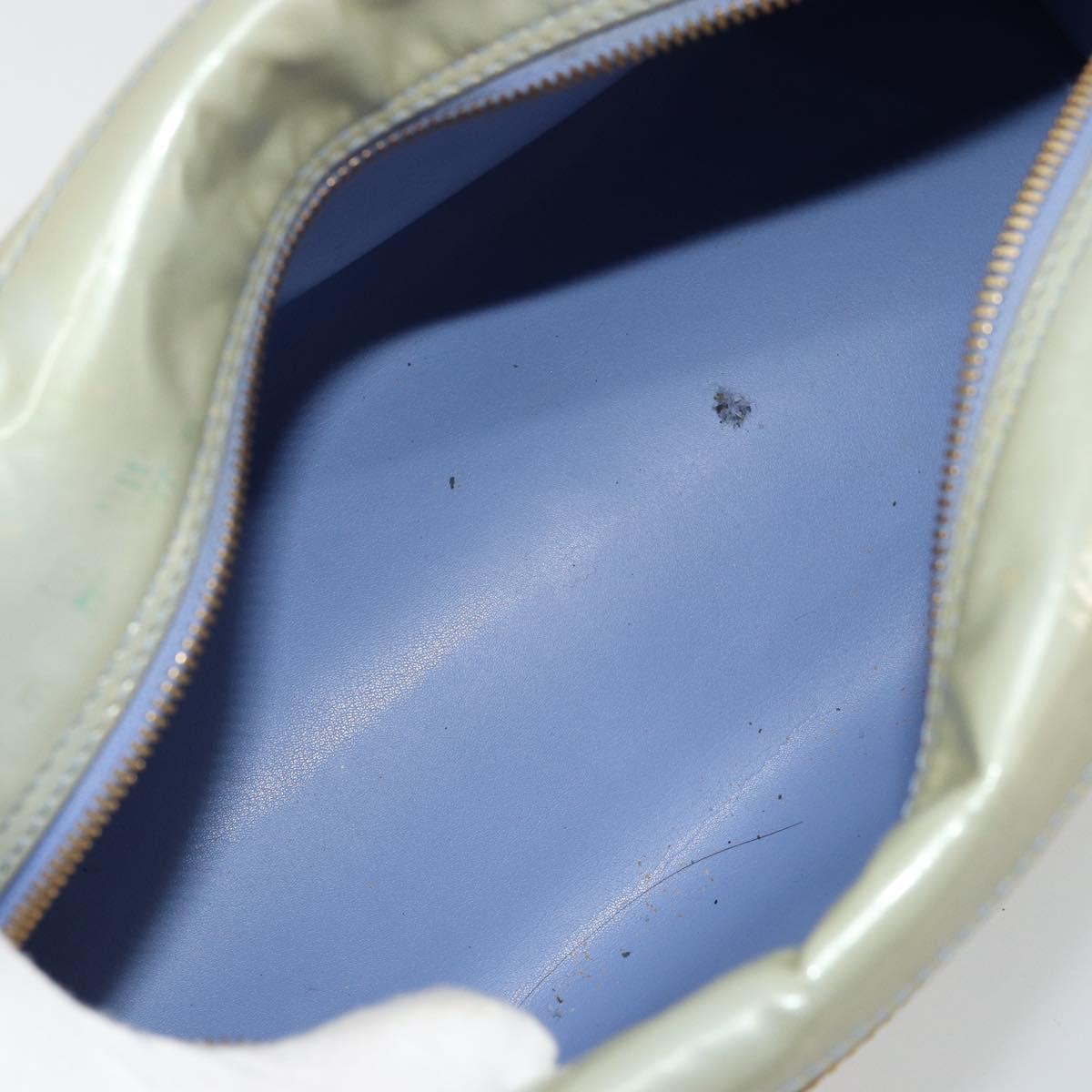 LOUIS VUITTON Monogram Vernis Tompkins Square Hand Bag Lavand LV Auth ep14622