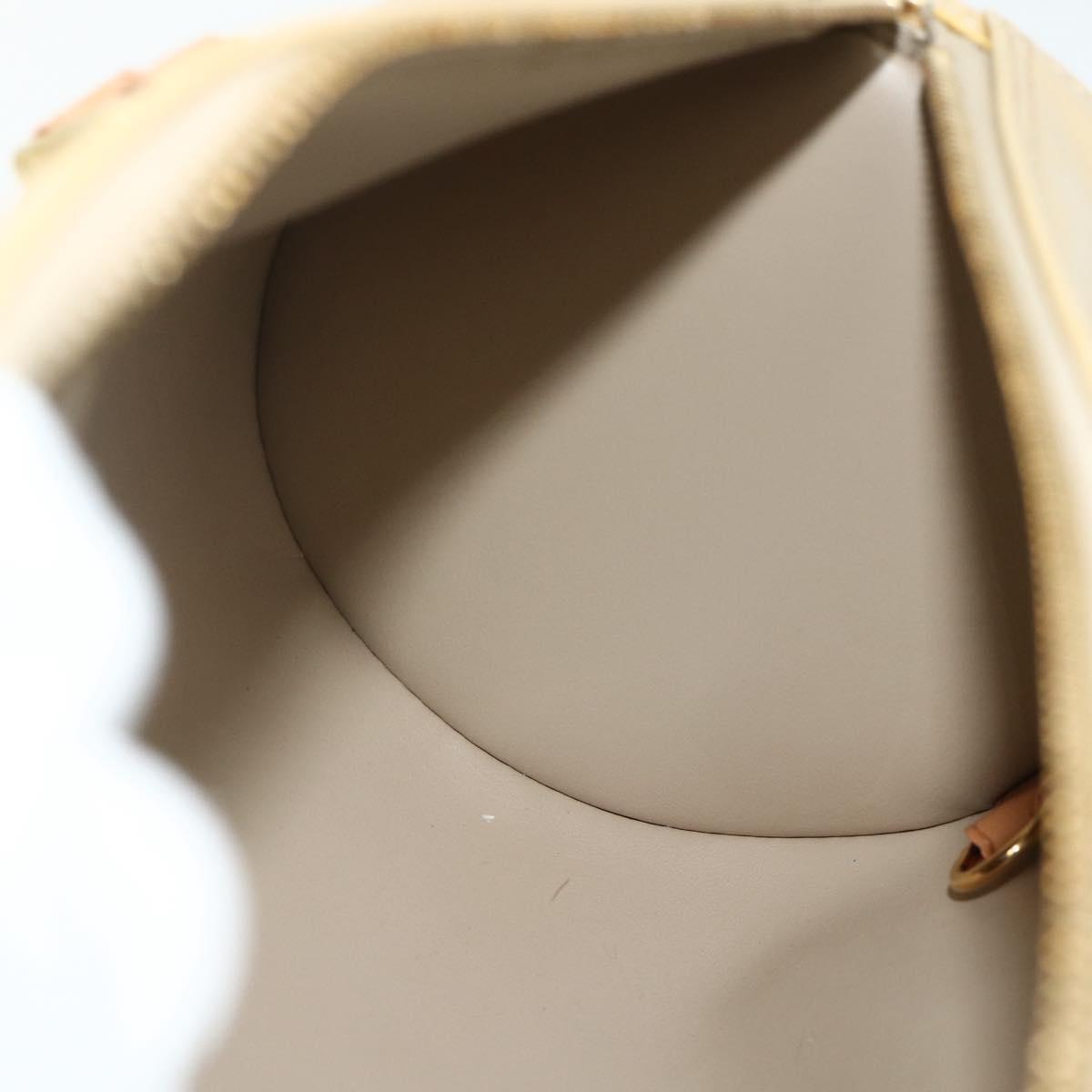 LOUIS VUITTON Monogram Vernis Bedford Hand Bag Beige M91006 LV Auth ep14623A